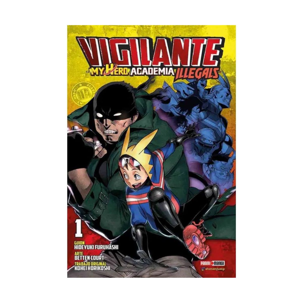 Vigilante Boku No Hero Panini Manga My Hero Academia Illegal - MarchanteMX