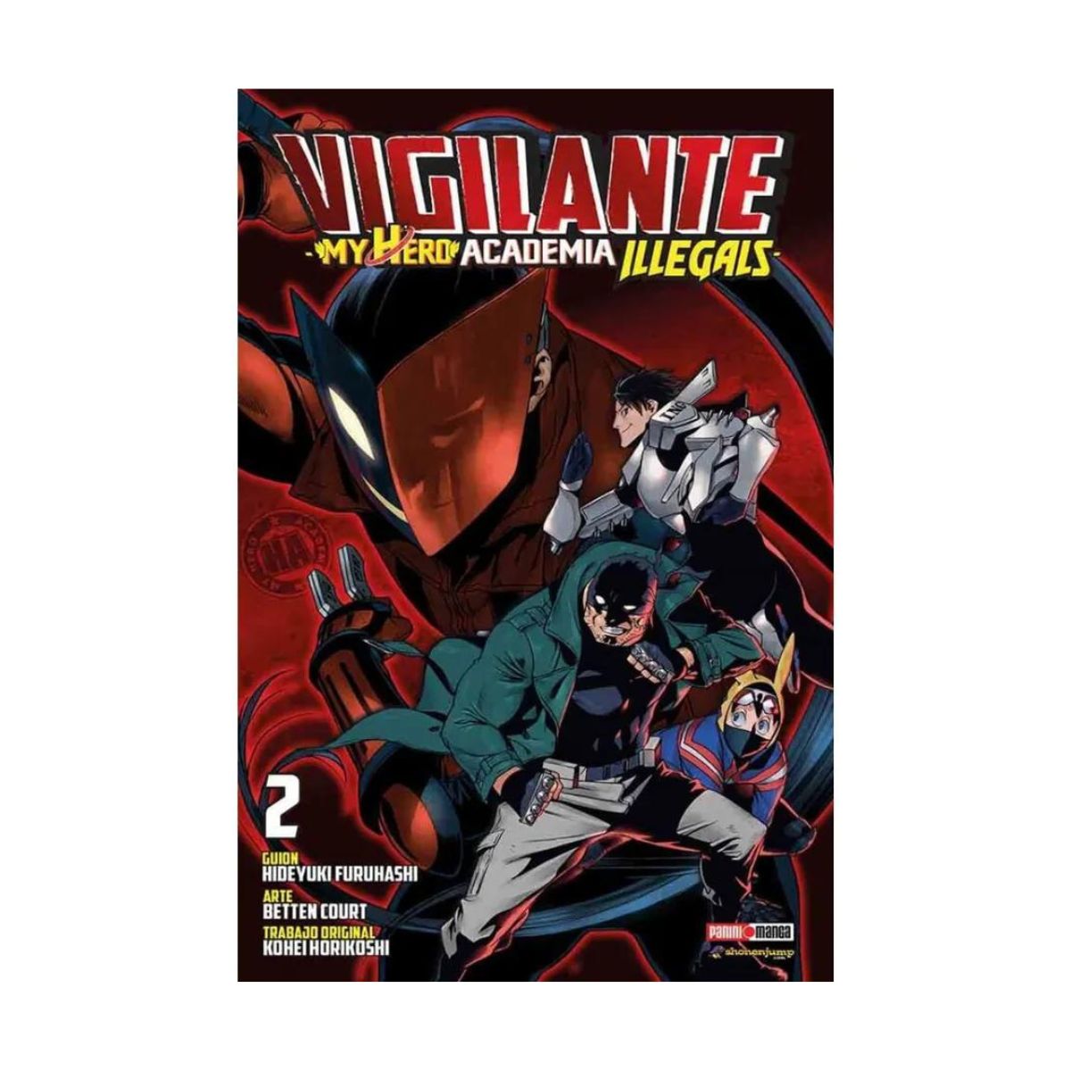 Vigilante Boku No Hero Panini Manga My Hero Academia Illegal - MarchanteMX