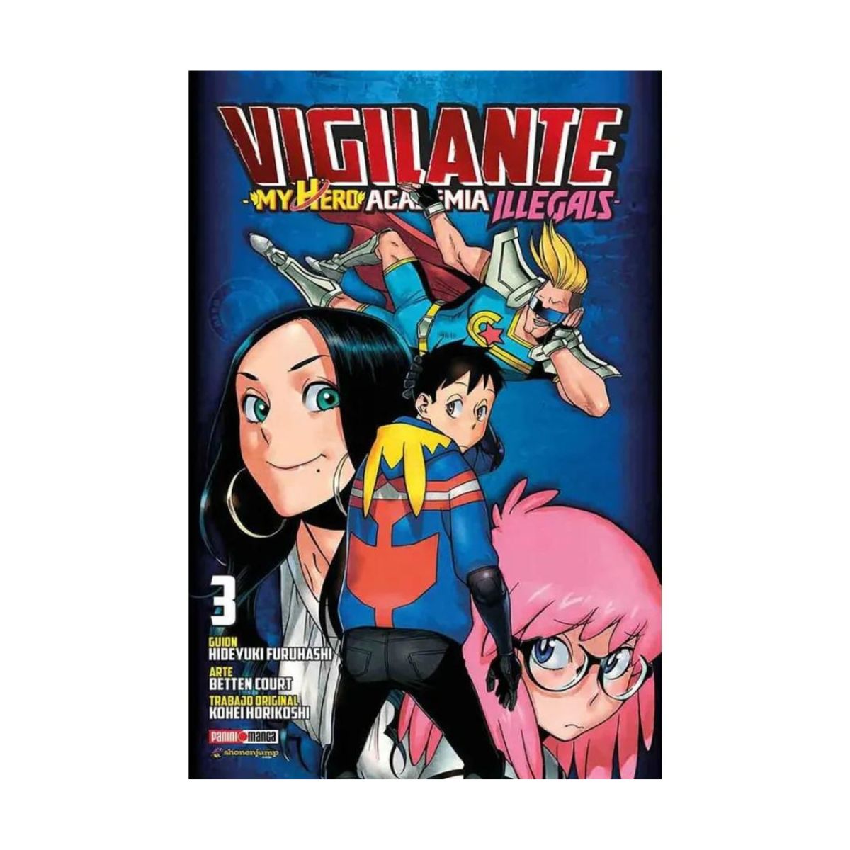 Vigilante Boku No Hero Panini Manga My Hero Academia Illegal - MarchanteMX