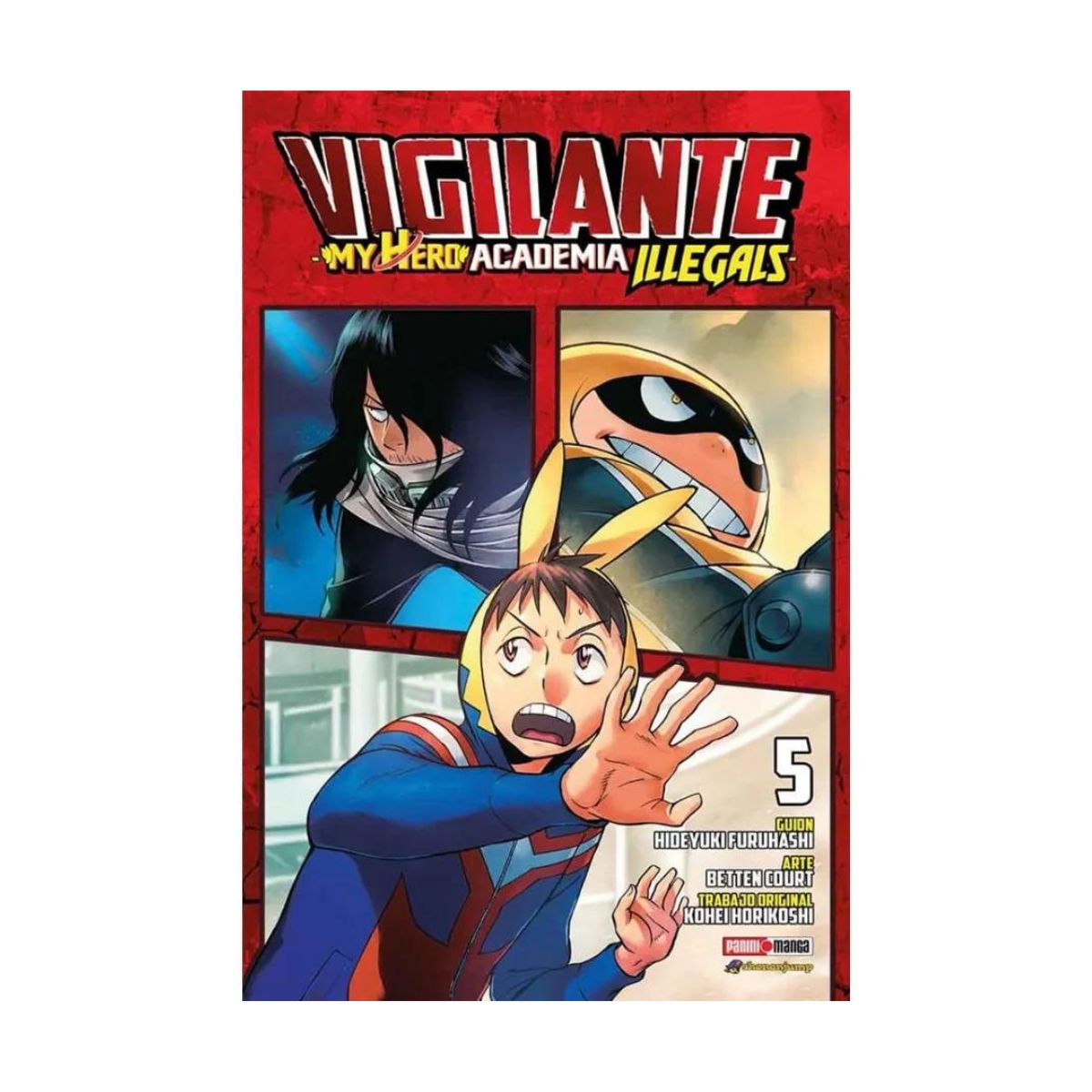 Vigilante Boku No Hero Panini Manga My Hero Academia Illegal - MarchanteMX