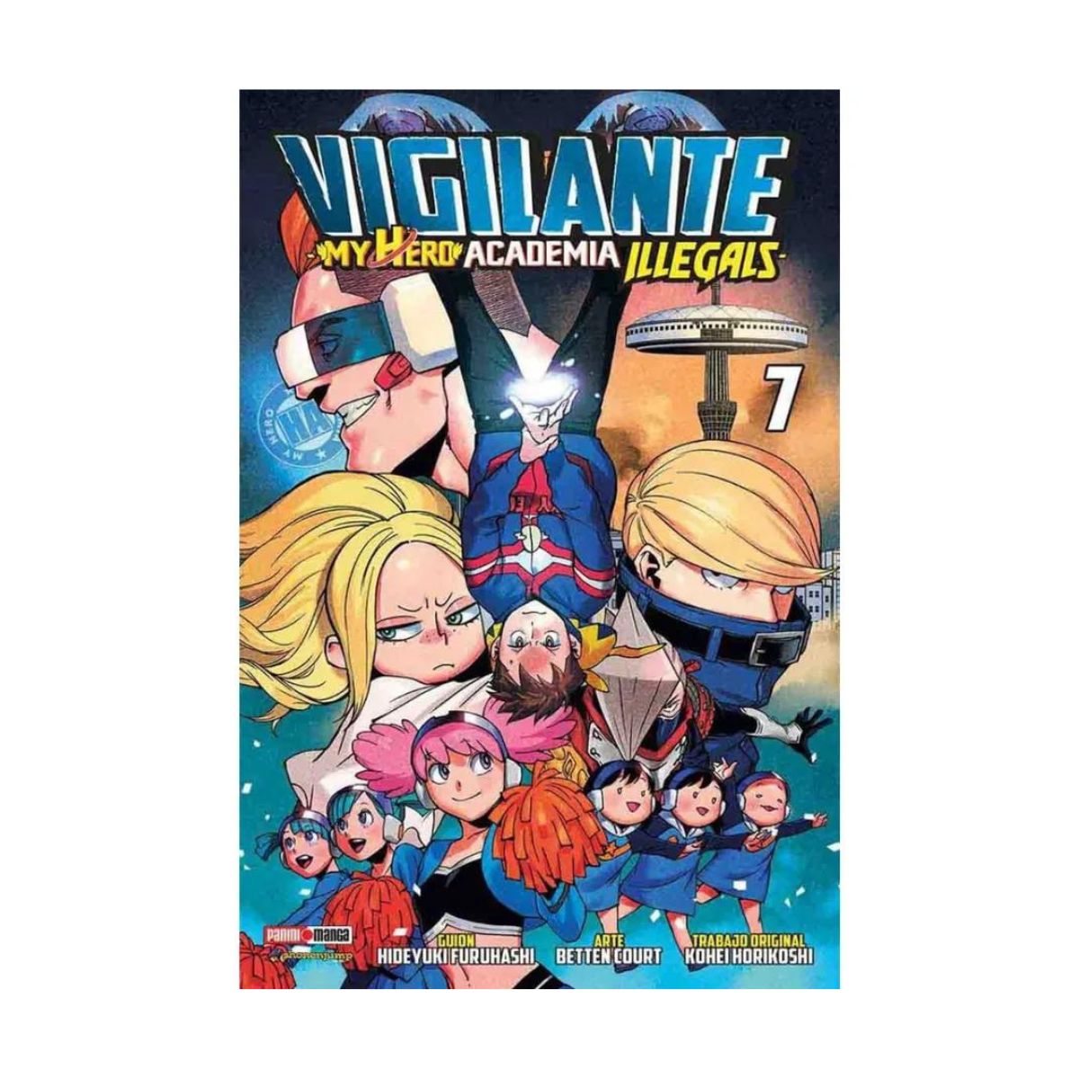 Vigilante Boku No Hero Panini Manga My Hero Academia Illegal - MarchanteMX