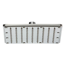 Regadera Cuadrada 8" Acero Inoxidable Meer Sistema Anti-sarro