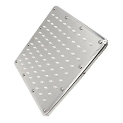 REGADERA CUADRADA 8" ACERO INOX DELUXE MEER - CNX