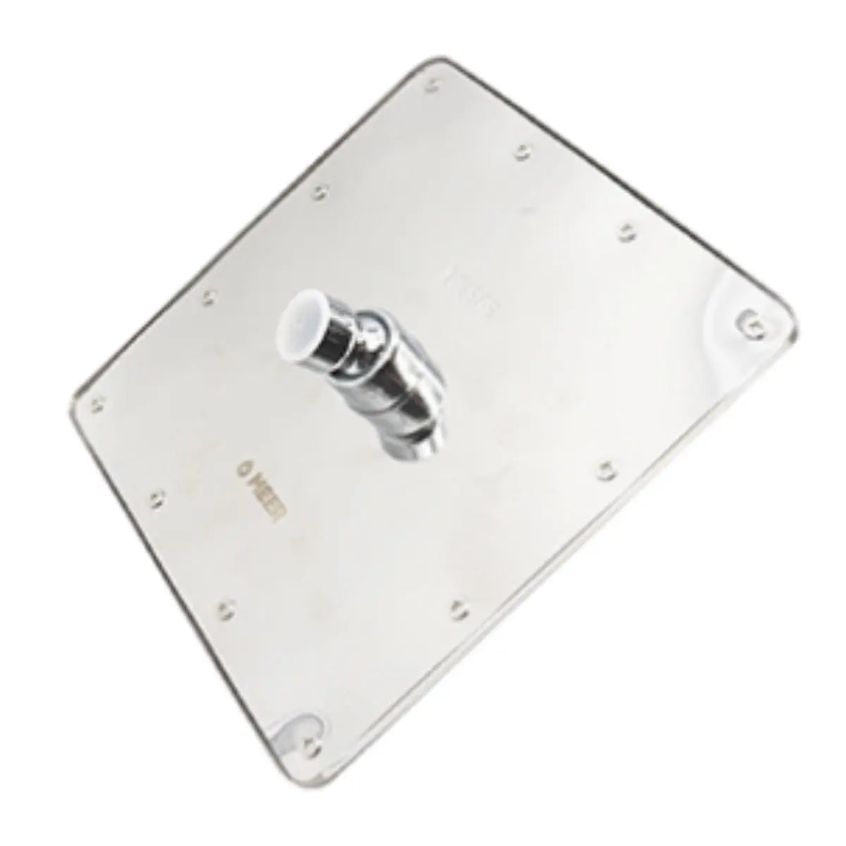 REGADERA CUADRADA 8" ACERO INOX DELUXE MEER - CNX - empaque