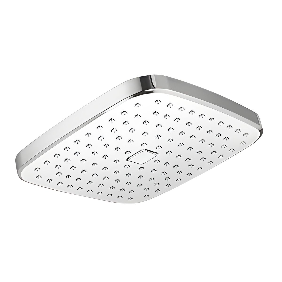 Regadera Cuadrada 8.6” Boton Limpieza Meer Cromada