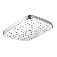 Regadera Cuadrada 8.6” Boton Limpieza Meer Cromada