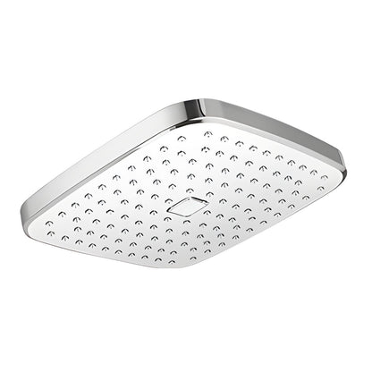 Regadera Cuadrada 8.6” Boton Limpieza Meer Cromada