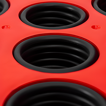 Juego Empaque O-ring Estándar Dogotuls 419 Pzs Rojo