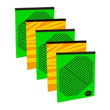 5 Libretas Tamaño Esquela Rayter Hojas Rayadas 50hjs/cu