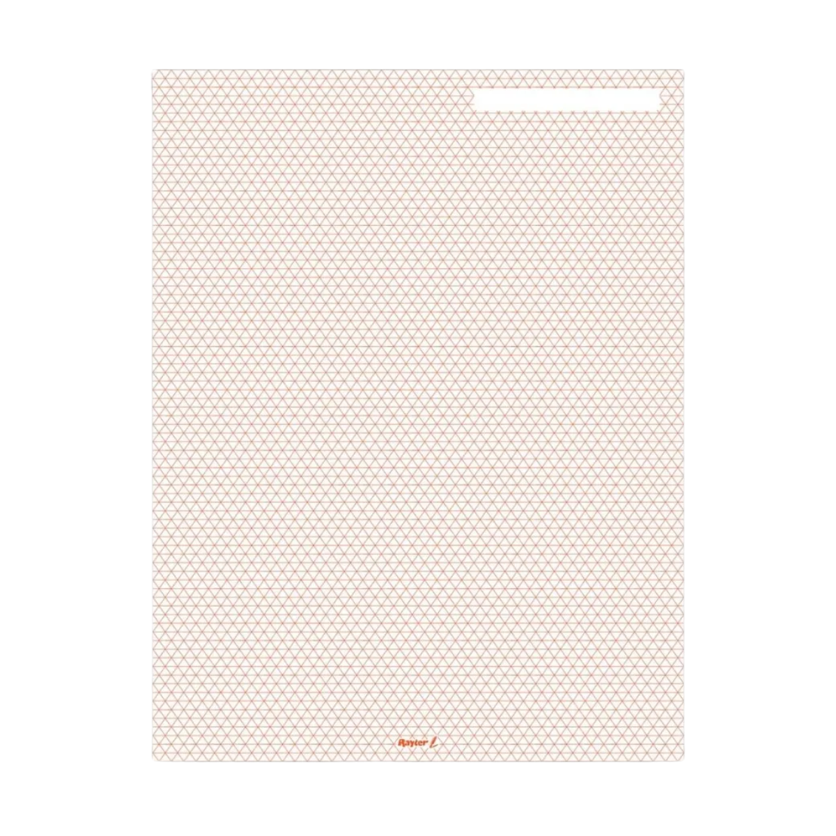 2 Block Carta Isométrico Rayter Blanco 50 Hojas C/u Escolar