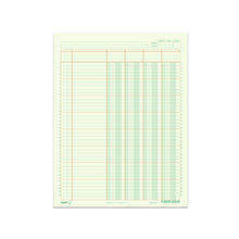 2 Blocks Tabular 4 Columnas Rayter 50 H C/u Verde Contable