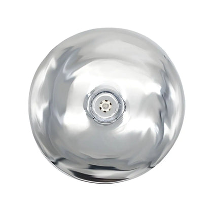Regadera Redonda 8" Meer Boton de Limpieza Cromada 6PZ - CNX - vista trasera