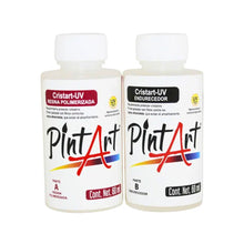 Resina Cristart Ultravioleta (a+b) Pintart 60ml Epoxica - Roel - detalle