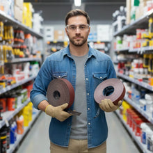 Rollo Lija Fandeli Tela Grano 80 Madera Fandeli