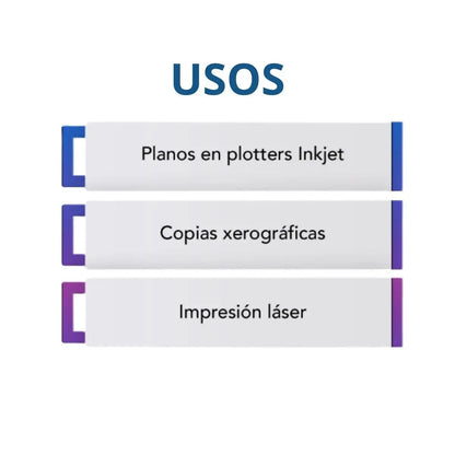 Papel Bond Kronaline Ink-jet Diplomat Ke501 Ploter 0.91 x 100 m Kronaline