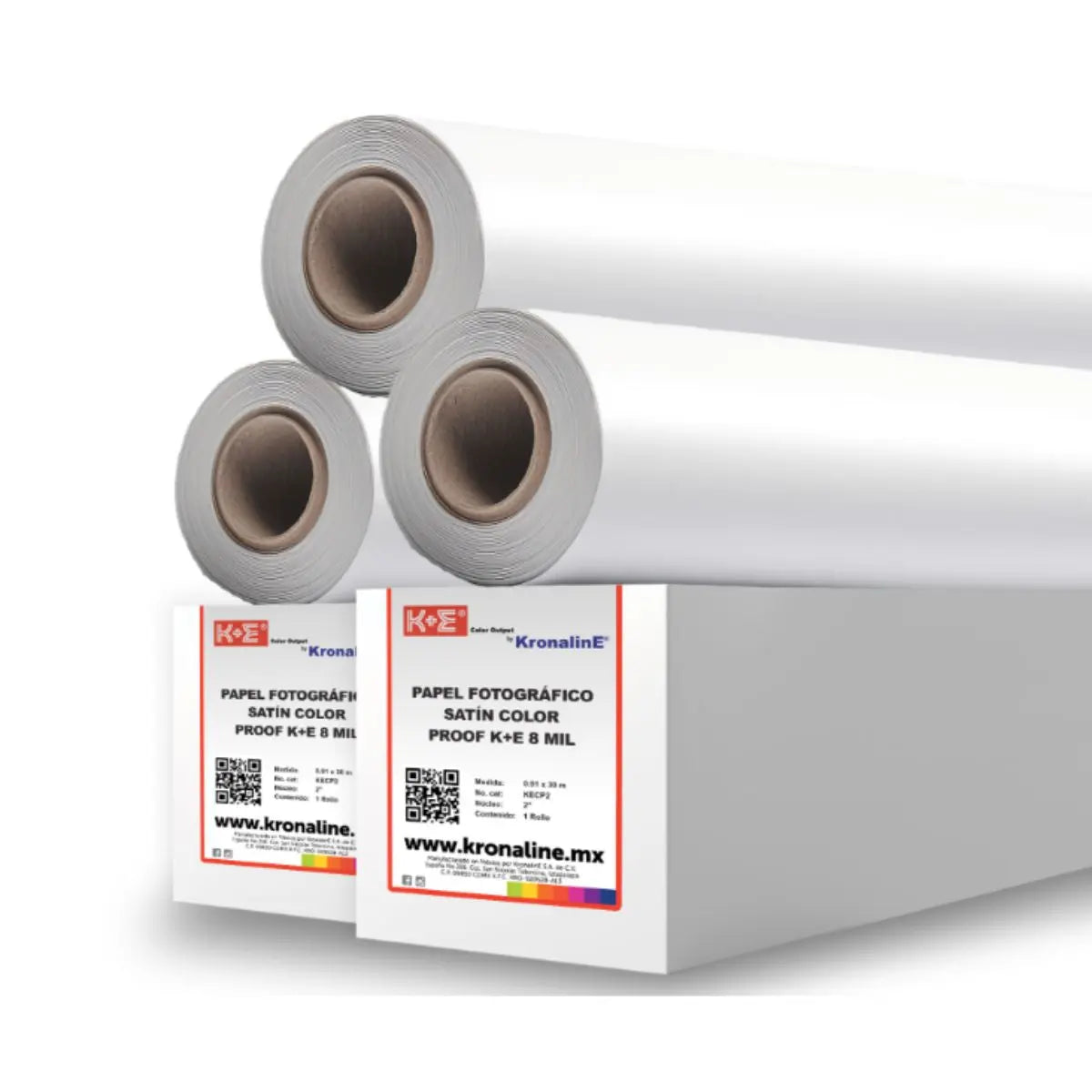 Rollo Papel Fotográfico Satin Color Proof Kronaline Kecp1 0.61 x 30 m 3 PIEZA - Kronaline - accesorios