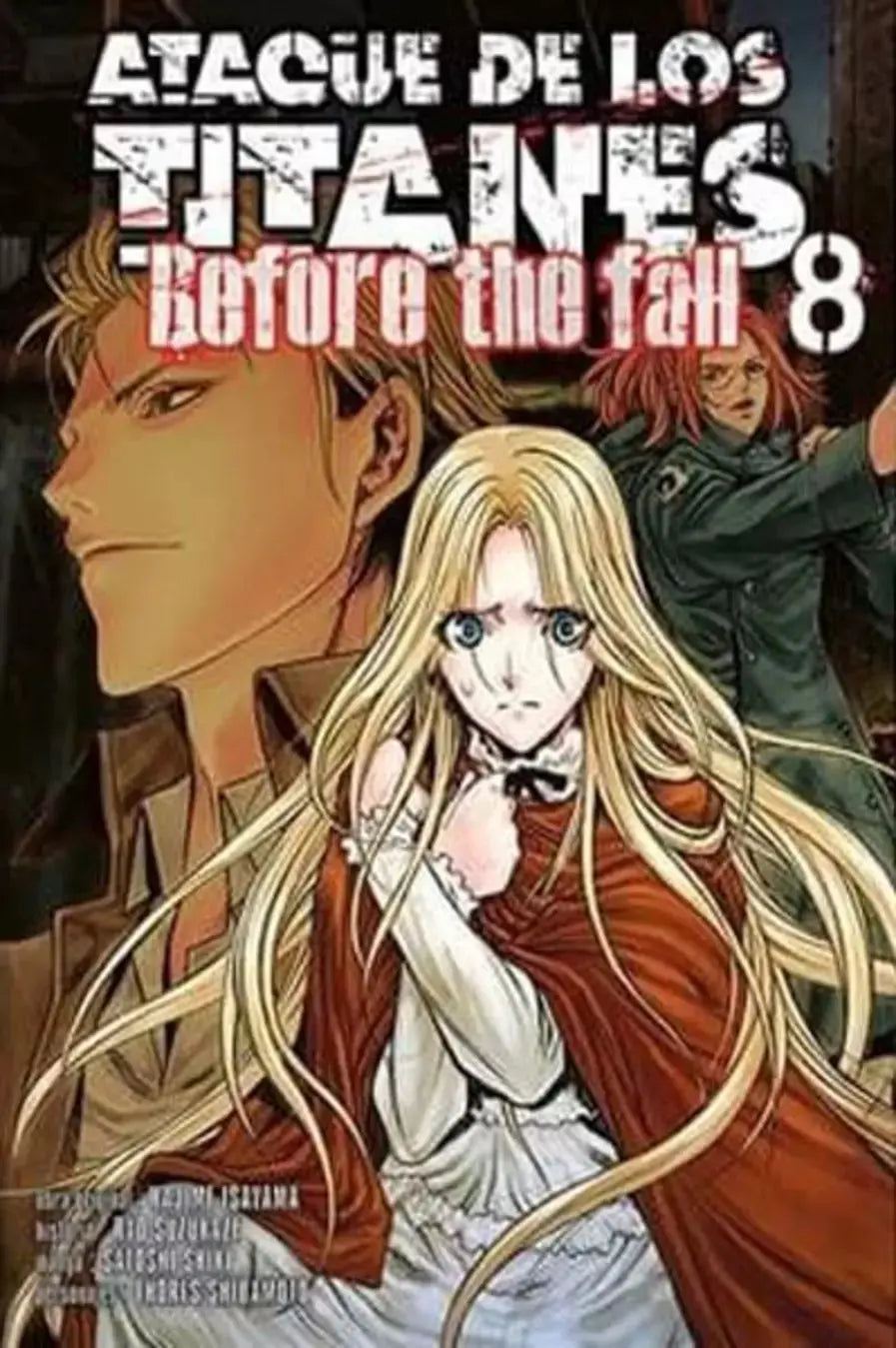 Ataque De Los Titanes Before Fall Manga Panini Elegir Tomo N°8 - Panini