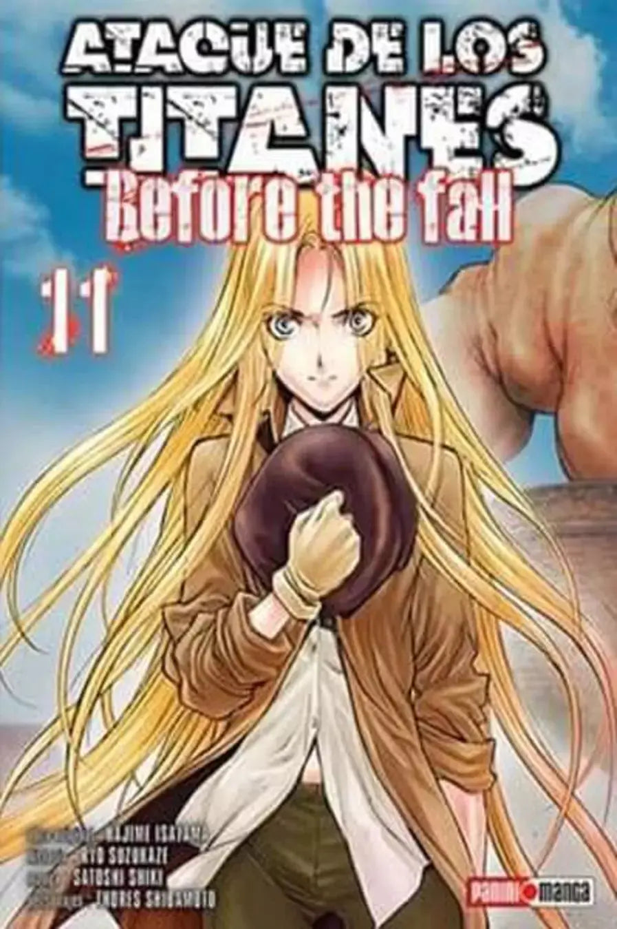 Ataque De Los Titanes Before Fall Manga Panini Elegir Tomo N°11 - Panini