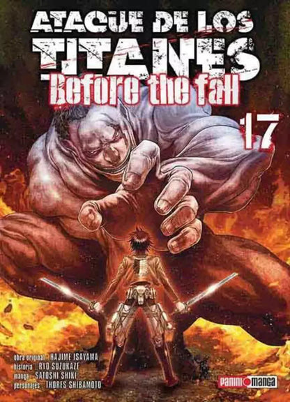 Ataque De Los Titanes Before Fall Manga Panini Elegir Tomo N°17 - Panini