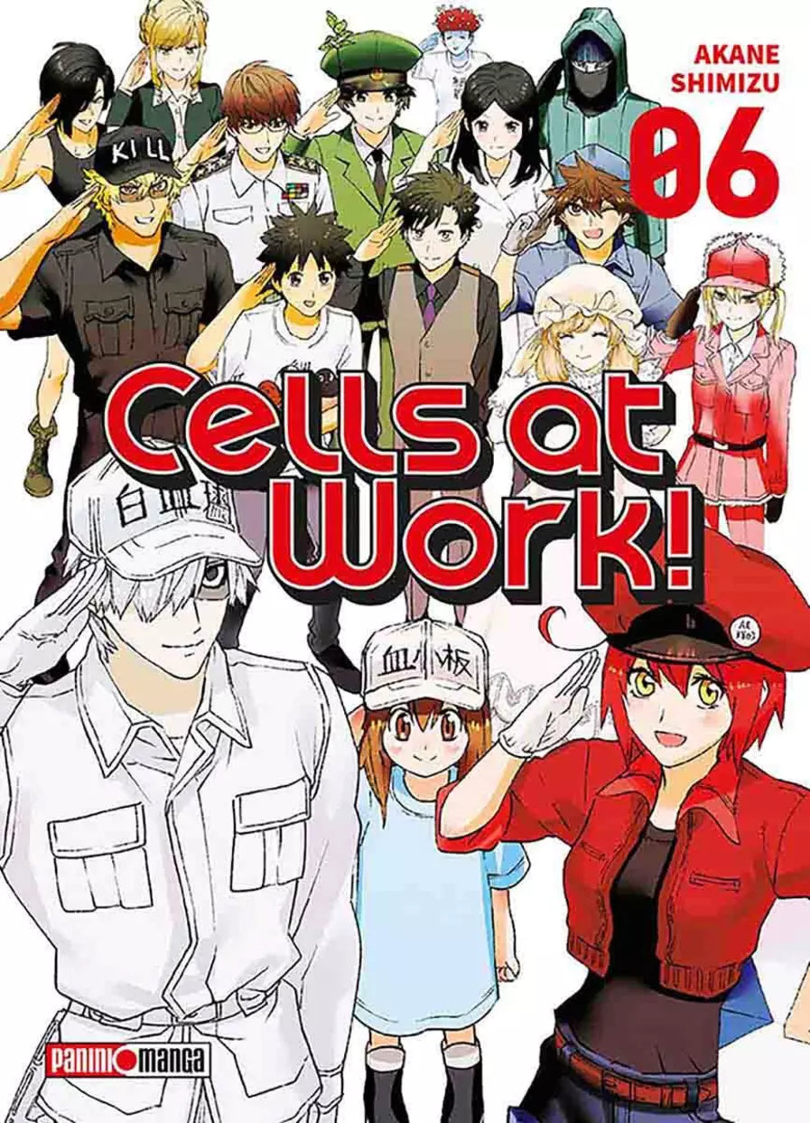 Cells At Work Panini Manga Tomo A Elegir Español - MarchanteMX