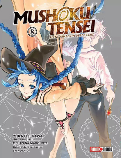 Mushoku Tensei Manga Panini Jobless Reincarnation Elegir Tomo N°8 - Panini