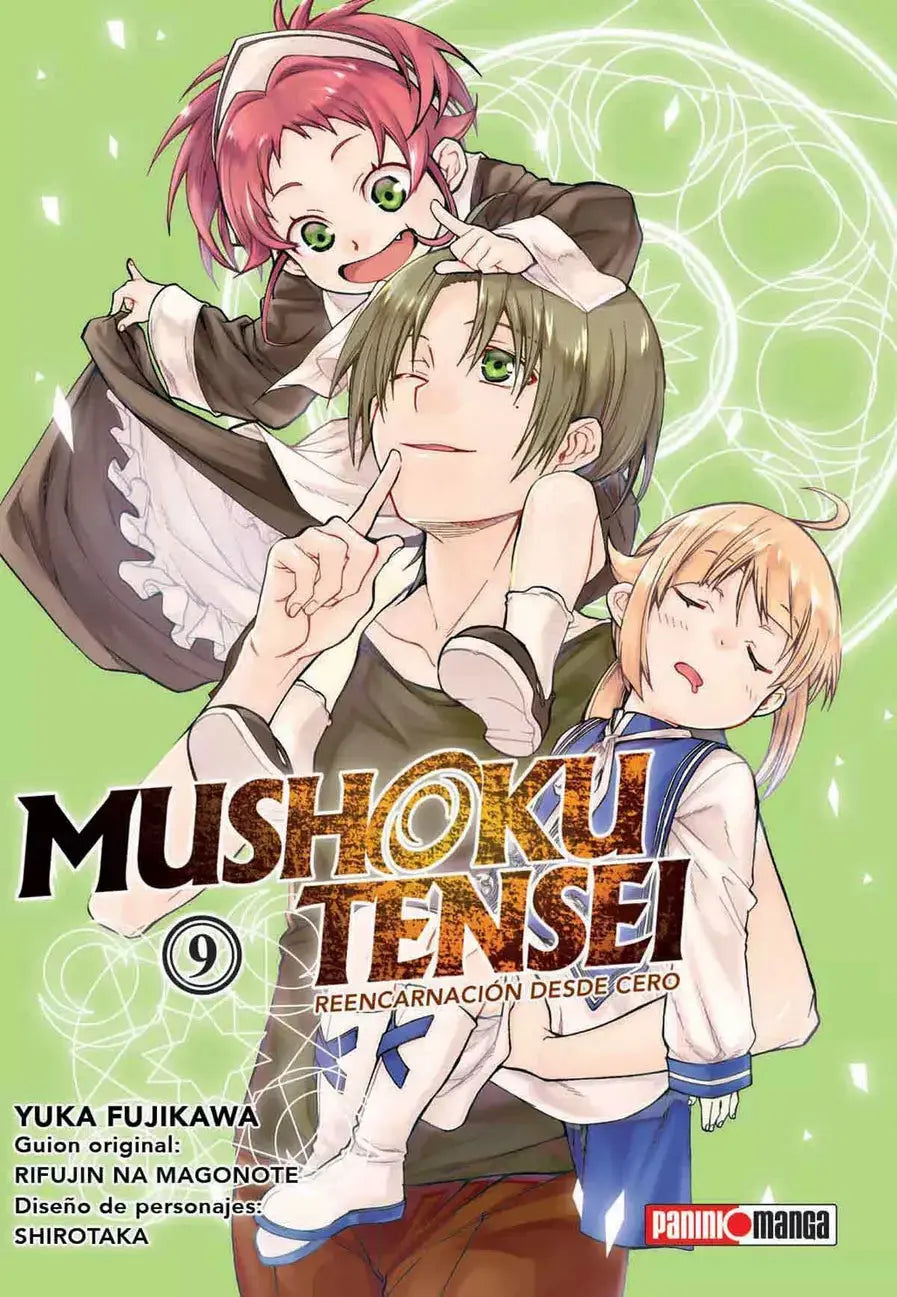 Mushoku Tensei Manga Panini Jobless Reincarnation Elegir Tomo N°9 - Panini