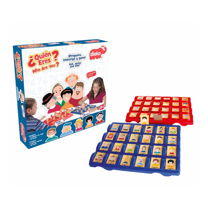 DIAKO Adivina Quién Eres Juego de Mesa - Diako - vista trasera