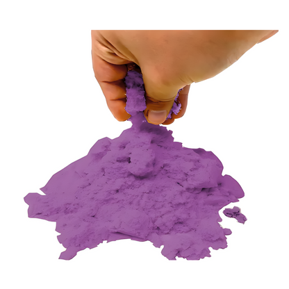Super Arena Cinética 1 Kg Moldeable Color Morado