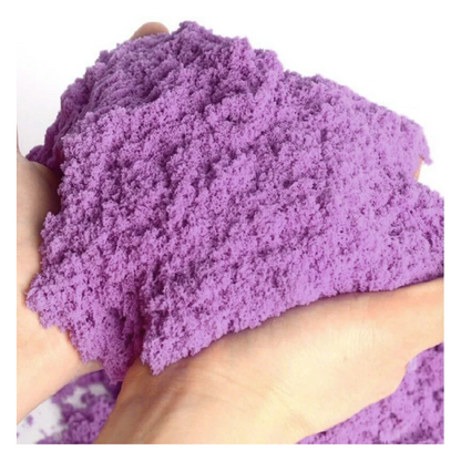 Super Arena Cinética 1 Kg Moldeable Color Morado