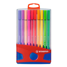 20 Marcadores Stabilo Pen 68 Estuche Color Parade 1.0 Mm