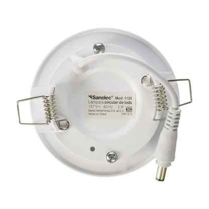 Luminario de 3 LEDS 3 W Luz Calida Sanelec