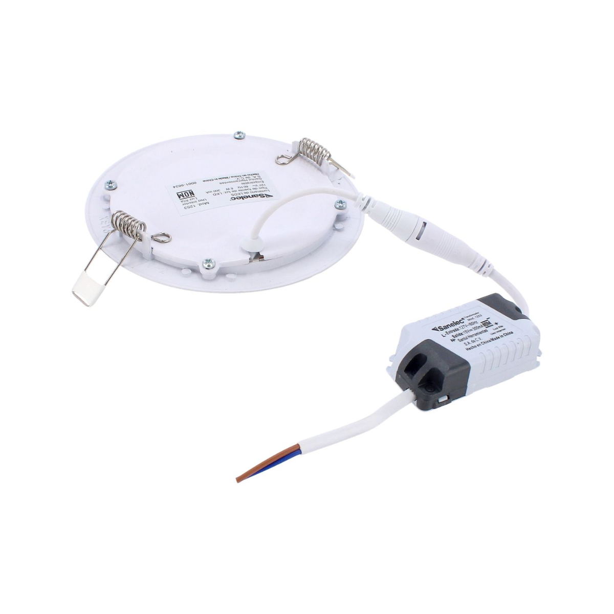 Luminario de 12 LEDS 6 W Luz Fría Sanelec