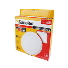 Lámpara Circular s/poner 18W Sanelec