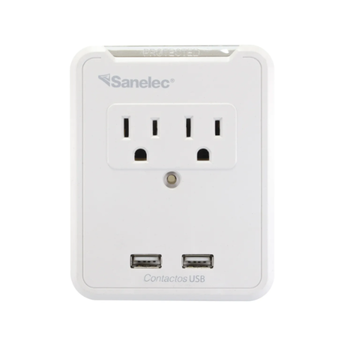 Supresor Blanco 110 Jl 2 Usb Sanelec