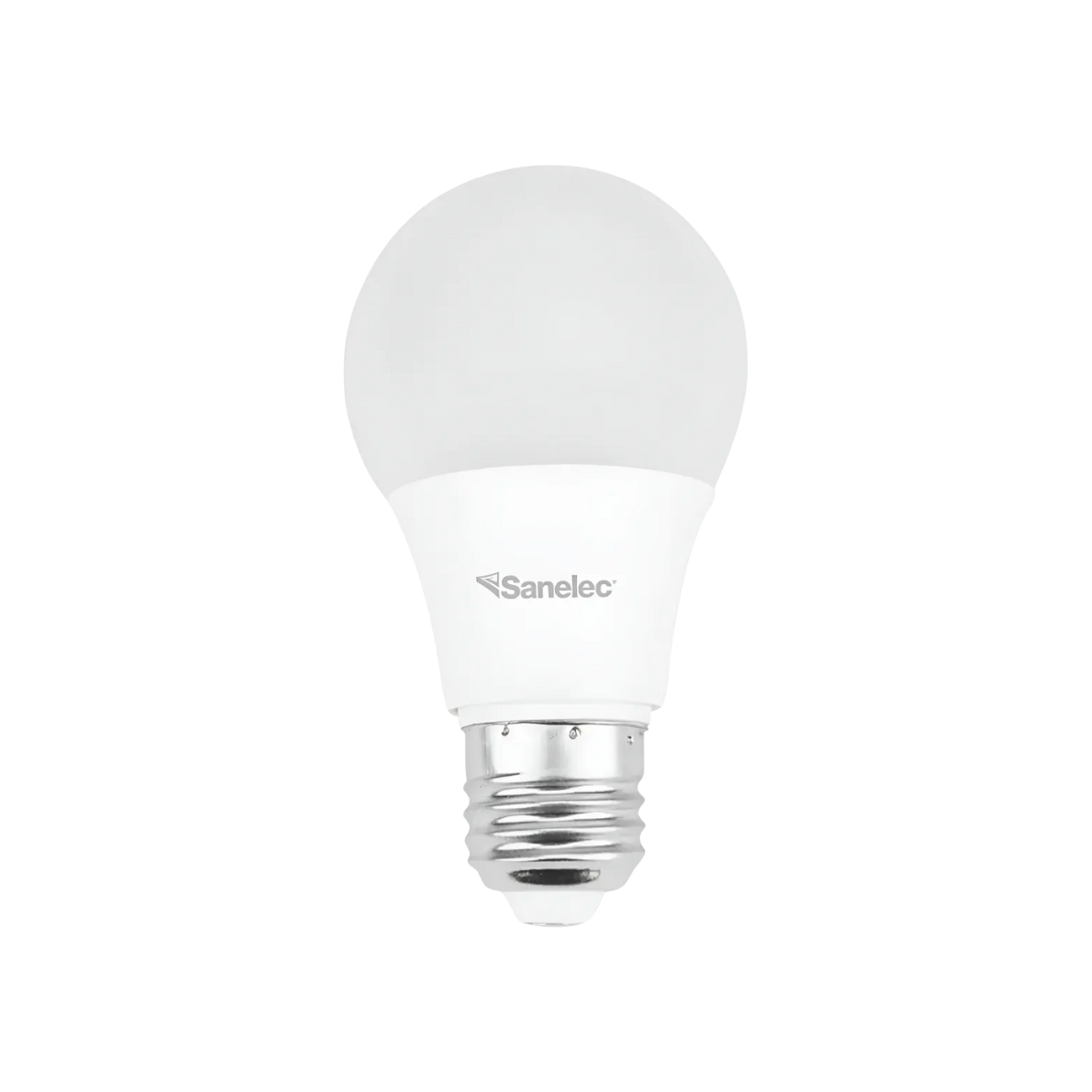 Foco Led Tipo A19 12w Sanelec Luz Blanca Fria 6500k Blanco Frío