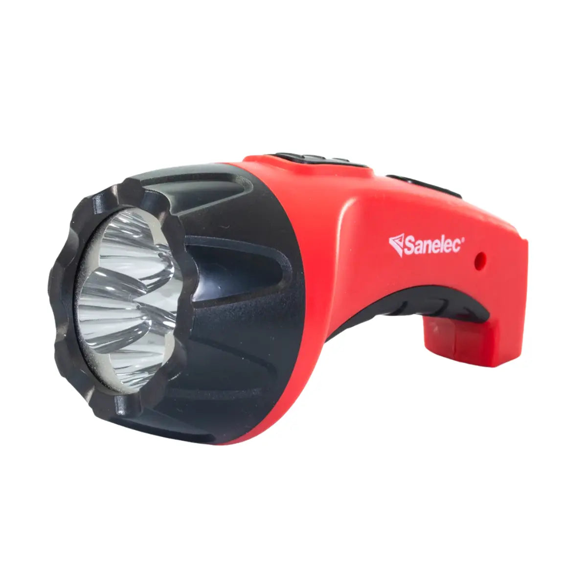 Linterna Recargable 4 LEDS Sanelec 28 Lumenes 3 Piezas - Sanelec - detalle