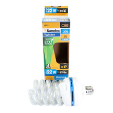Foco Espiral Led 22W Luz Fría Sanelec - Sanelec
