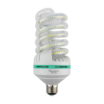 Foco Espiral Led 28W Luz Fría Sanelec