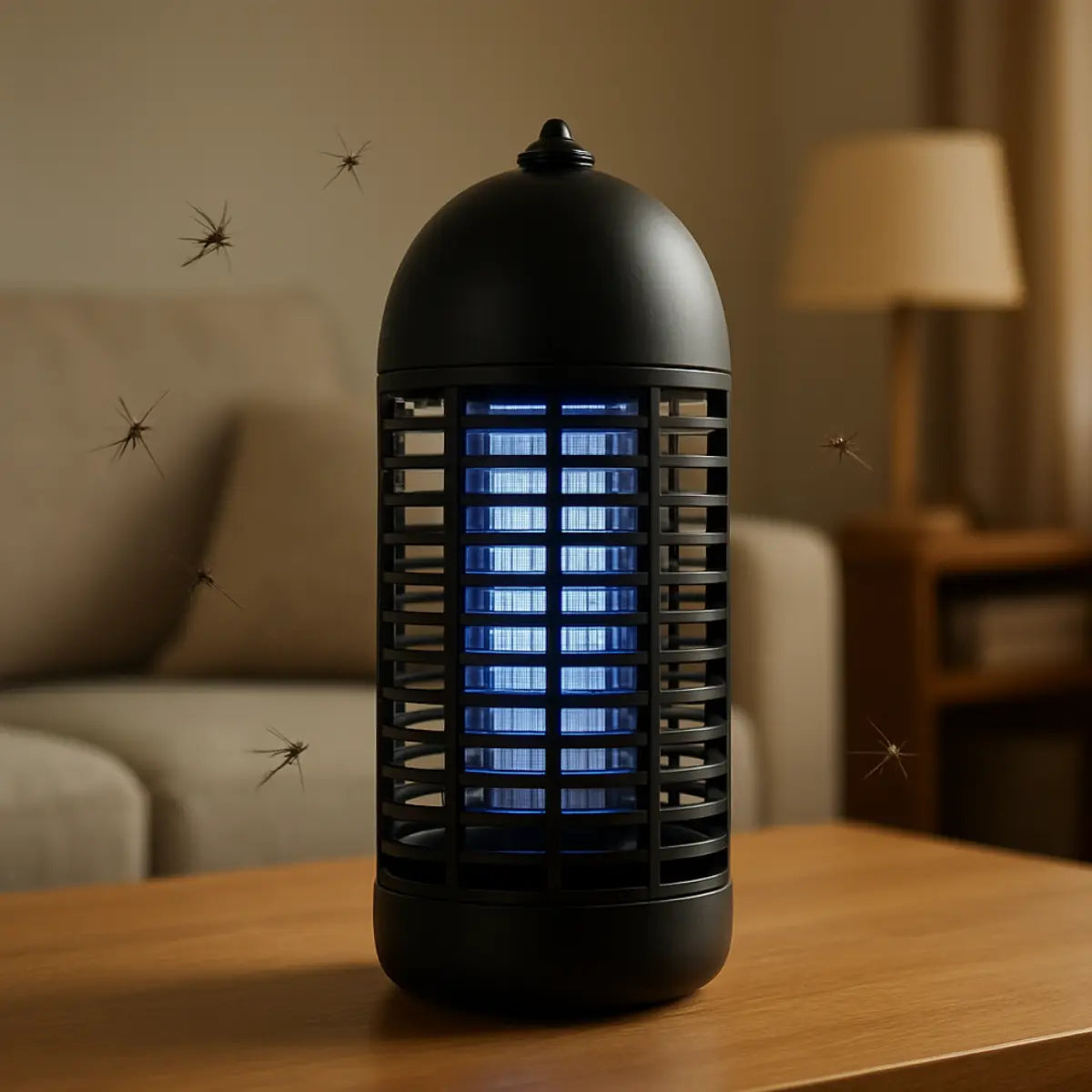 Mata insectos 8w 120v color negro Sanelec - Sanelec - detalle