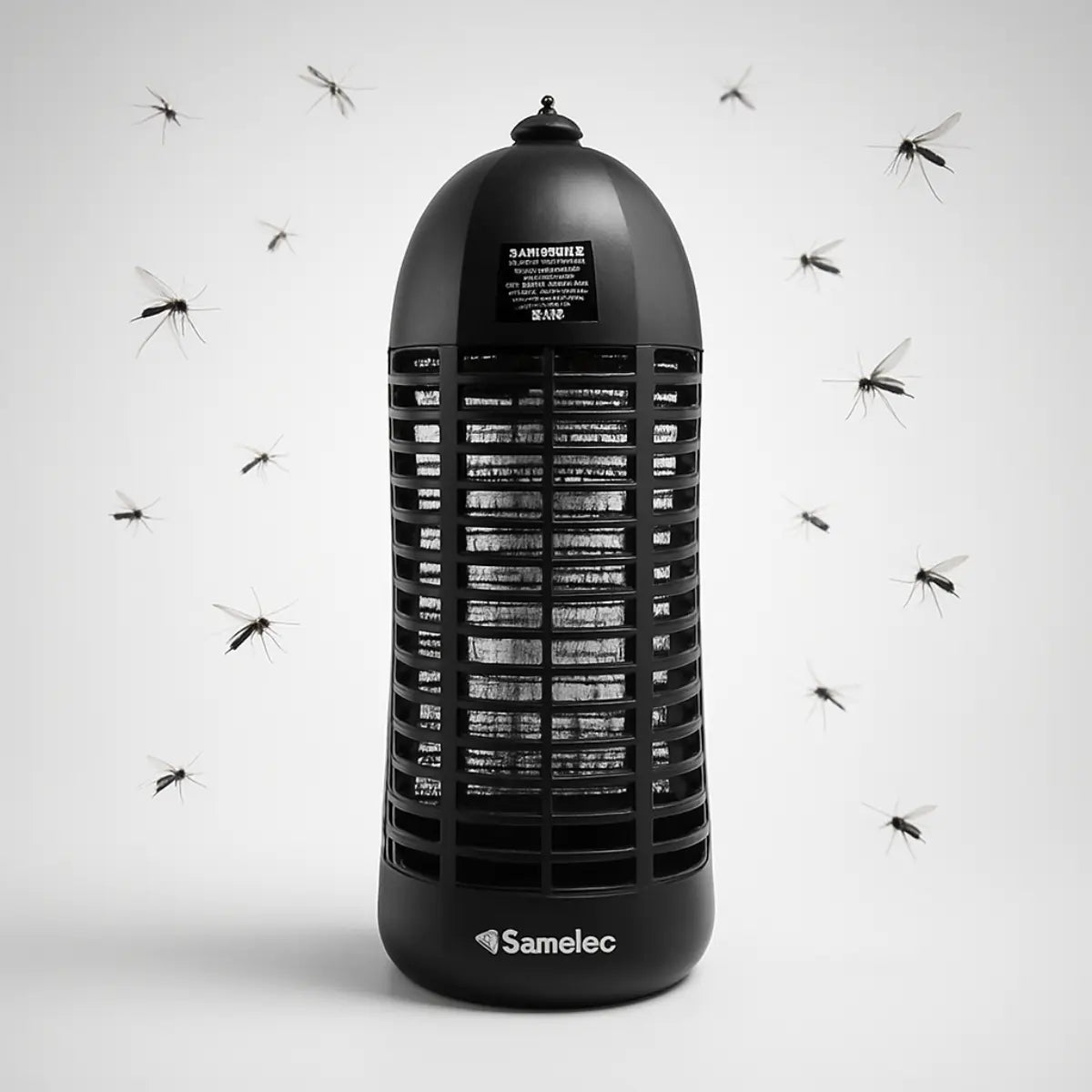 Mata insectos 8w 120v color negro Sanelec - Sanelec