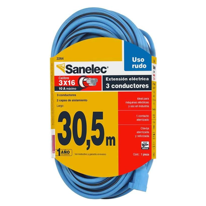 Extersion Uso Rudo 2264 Sanelec Aterrizada 30.5m