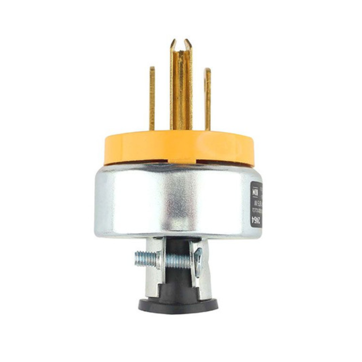 10 Clavijas Industriales de Metal Aterrizada Sanelec