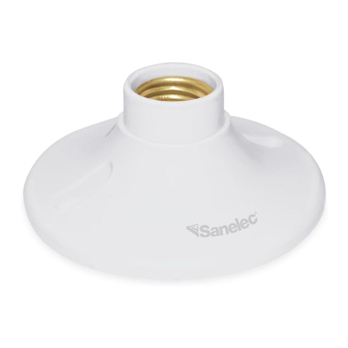 Portalámpara 4" Baquelita para Techo Sanelec