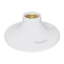 Portalámpara 4" Baquelita para Techo Sanelec