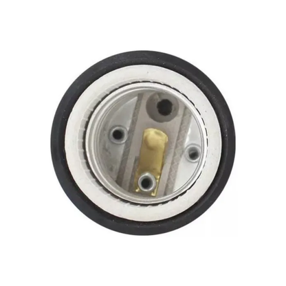 Socket Foco Sanelec Portalampara 2490 Negro Exterior