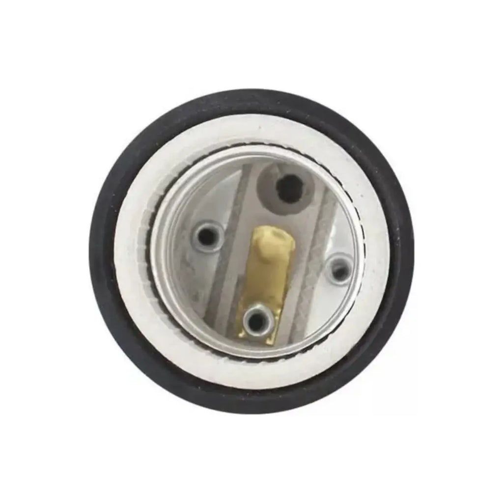 Socket Foco Sanelec Portalampara 2490 Negro Exterior