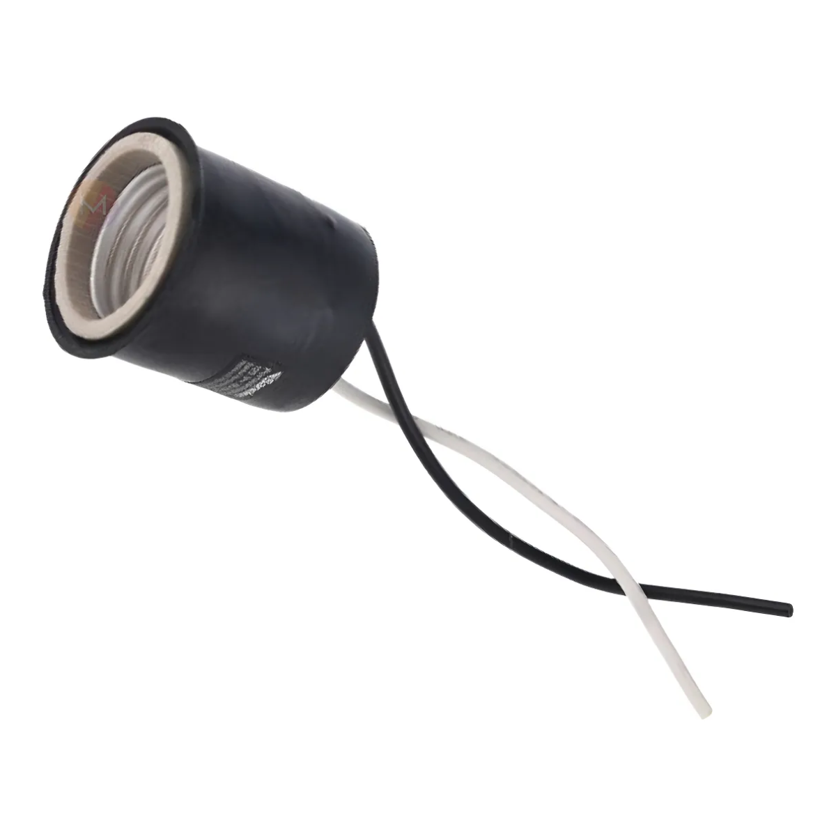 Socket Foco Sanelec Portalampara 2490 Negro Exterior