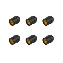 6 Pz Portalamparas Baquelita Negra Sanelec - Sanelec - vista lateral