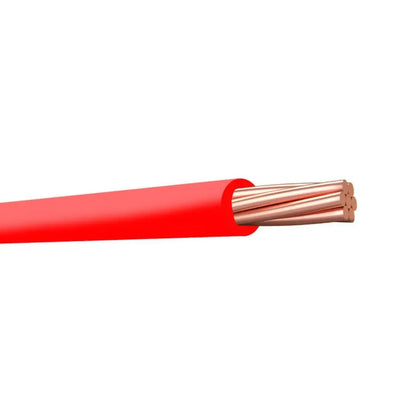 100m Cable THW Calibre 12 AWG Sanelec Rojo Antiflama - Sanelec