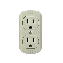 Contacto Doble Aterrizado 4307 Sanelec Baquelita